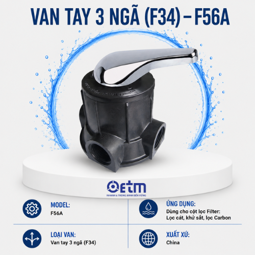 Van tay 3 ngã (F34) – F56A